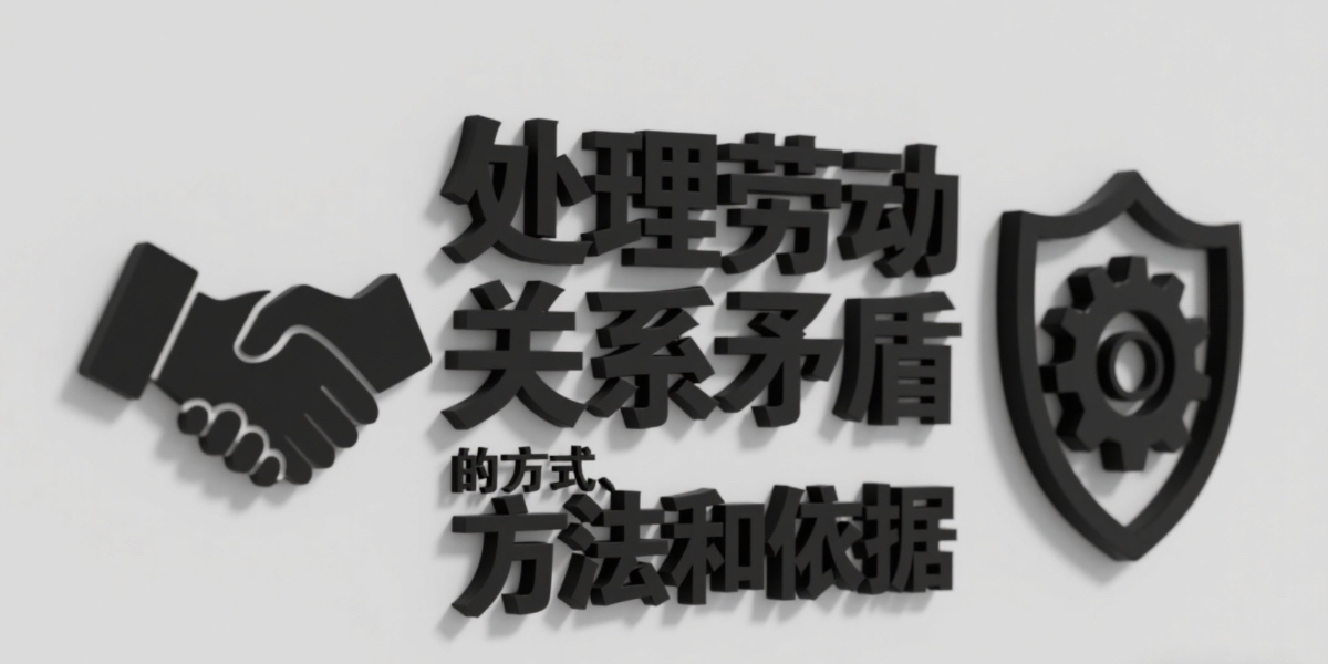 处理劳动关系矛盾的方式方法和依据