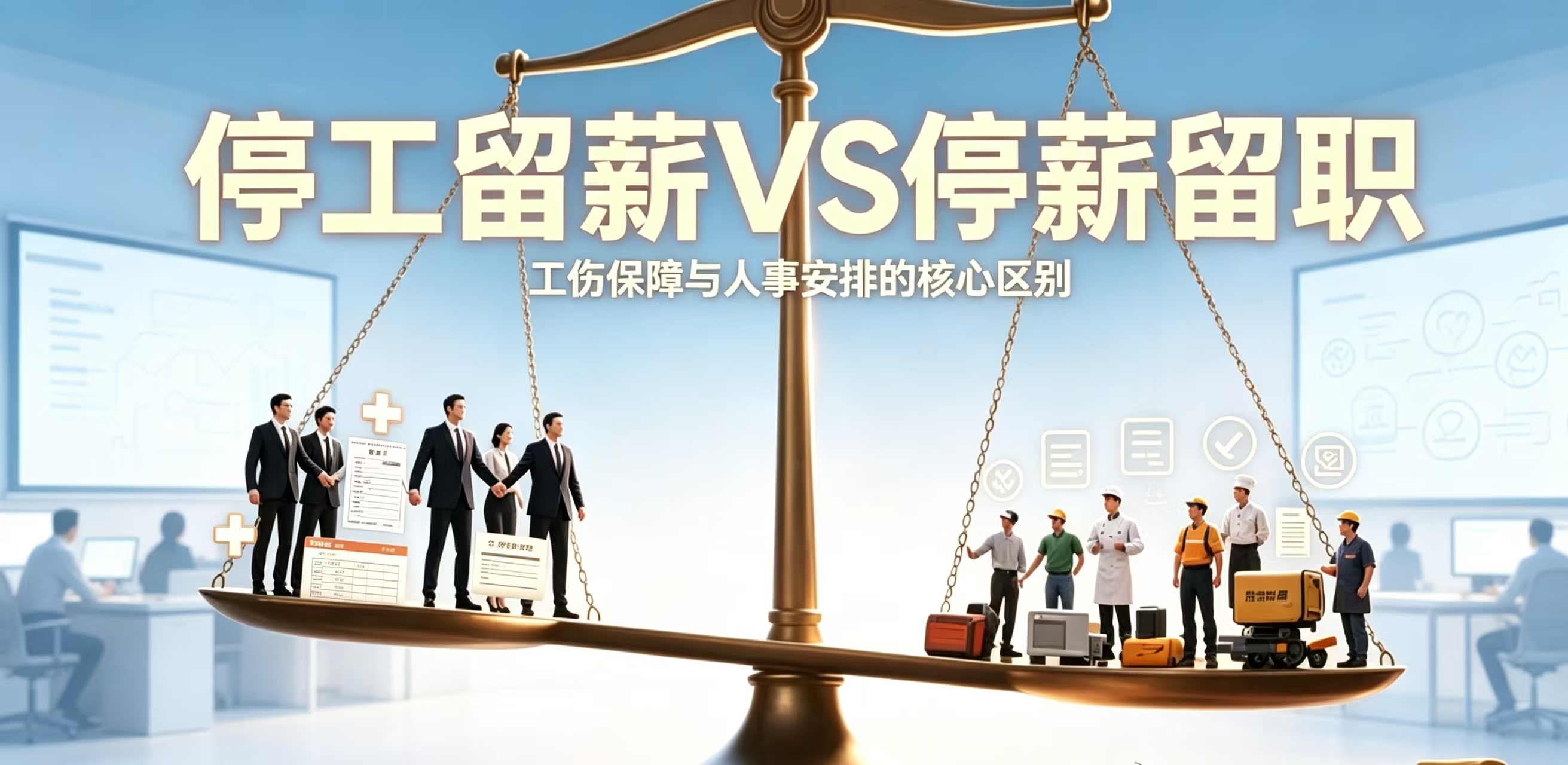 停工留薪、停薪留职发生在什么情况下?各有什么待遇和要求?
