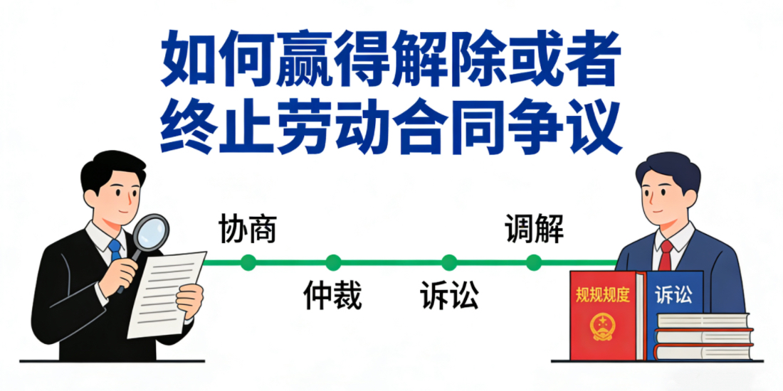 如何赢得解除或者终止劳动合同争议？