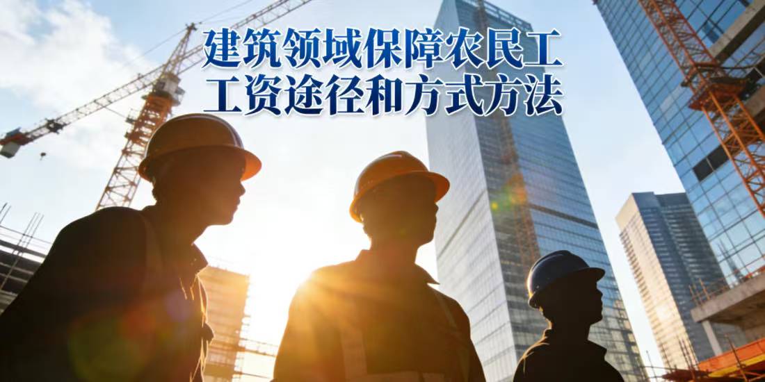 建筑领域层层转包中农民工工资保障落实的途径和方式方法