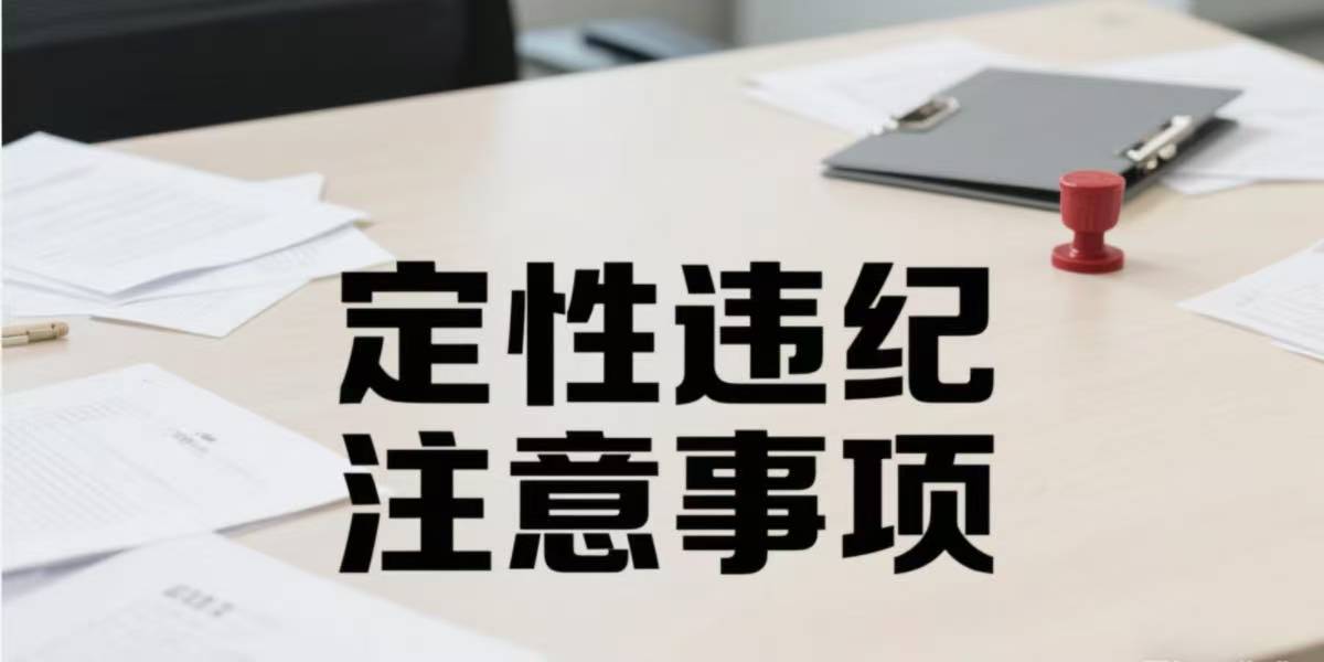 用人单位对于违纪定性时应注意哪些事项