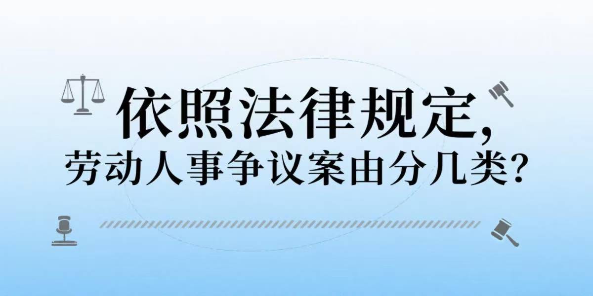 依照法律规定劳动人事争议案由分几类？