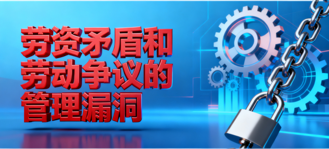 容易引起劳资矛盾和劳动争议的100个容易忽略的管理漏洞