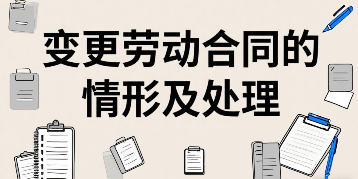 哪些情况下用人单位可以和劳动者协商一致变更劳动合同?协商不成如何把握处理