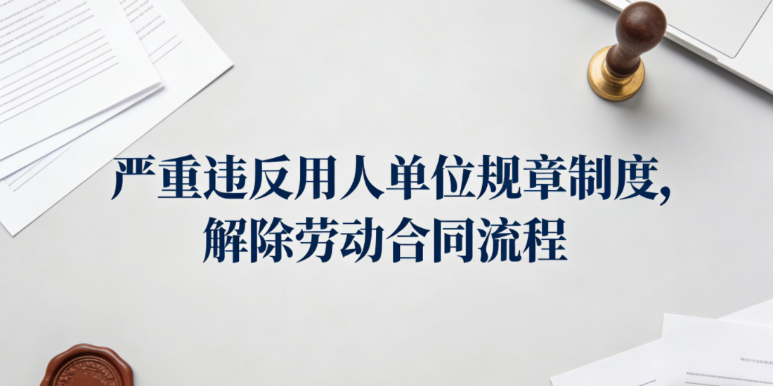 辞退、辞职、开除、除名等严重违反用人单位规章制度解除劳动合同的历史背景、法律依据、实操流程和后续影响