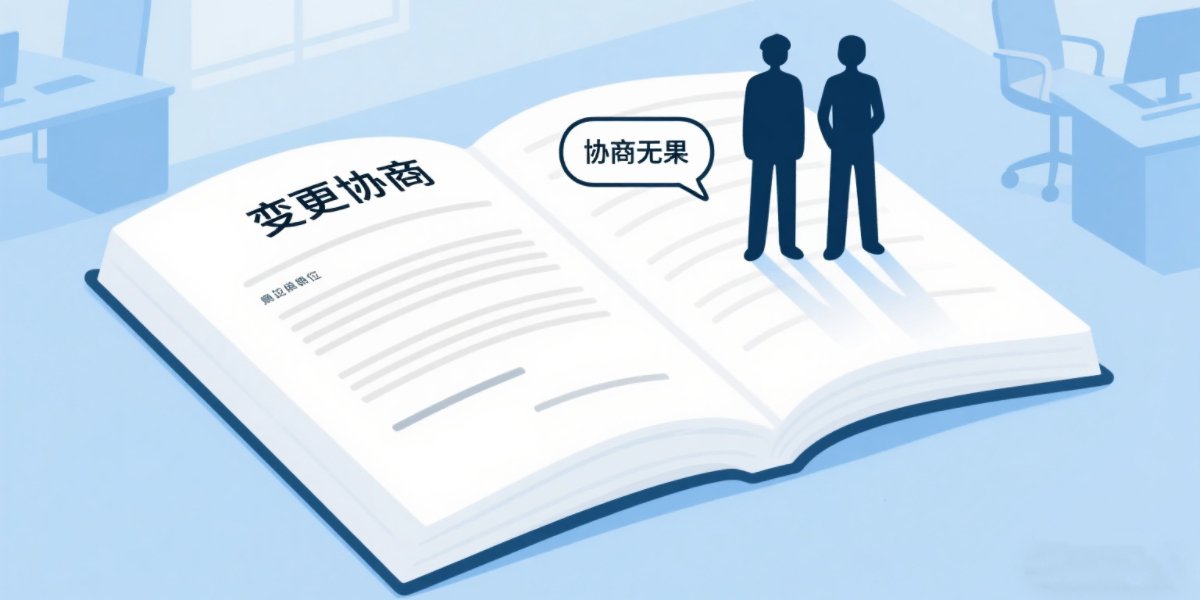 用人单位与劳动者就变更劳动合同协商不成如何把握处理？